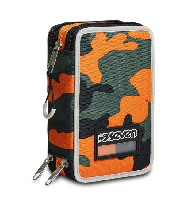 Best Seven Astuccio ® 3 Zip - Camoupix Boy