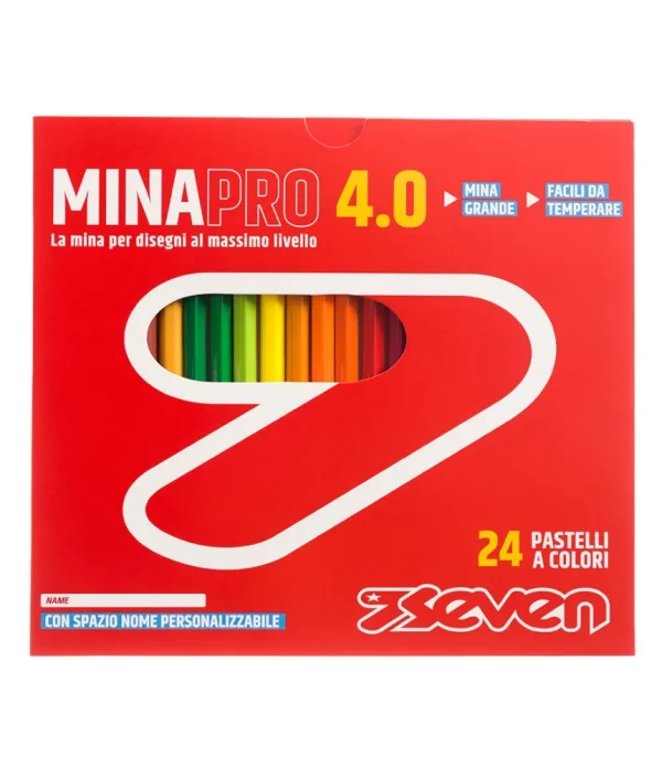 Flash Sale Seven 24 Pastelli A Colori ® Minapro 4.0