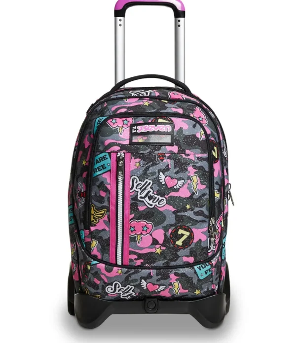 New Seven Trolley Jack ® 2 Ruote - Camoulove Girl