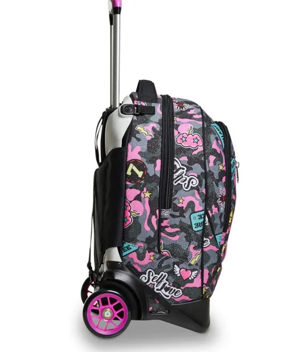 New Seven Trolley Jack ® 2 Ruote - Camoulove Girl