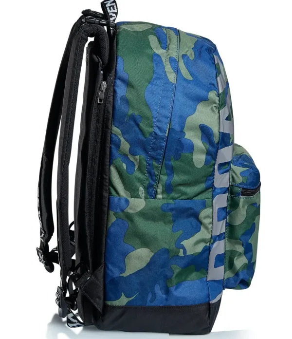 Cheap Seven Zaino ® Reversibile Con Cuffie - The Double Camo Royal